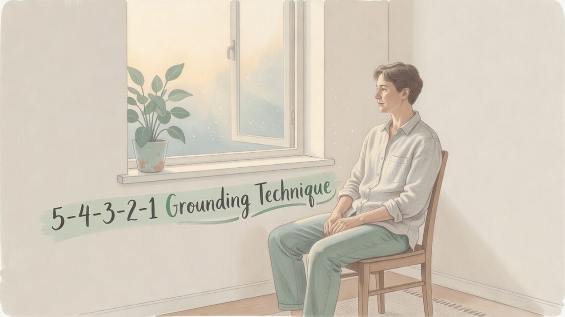 The 5-4-3-2-1 Grounding Technique for Anxious Moments