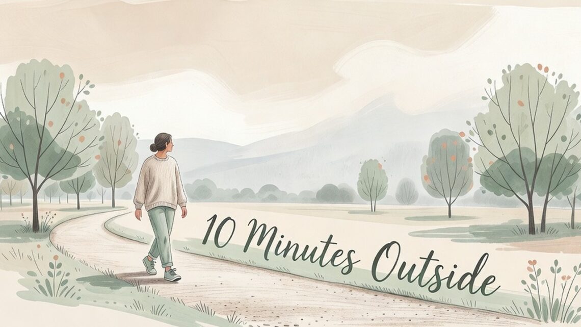 10 Minutes Outside Can Gently Shift Your Whole Day