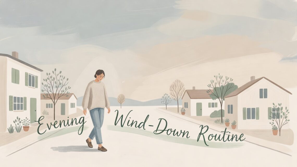 A Simple Evening Wind-Down Routine for Better Sleep
