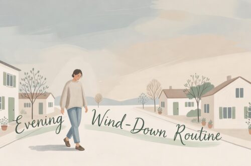 A Simple Evening Wind-Down Routine for Better Sleep