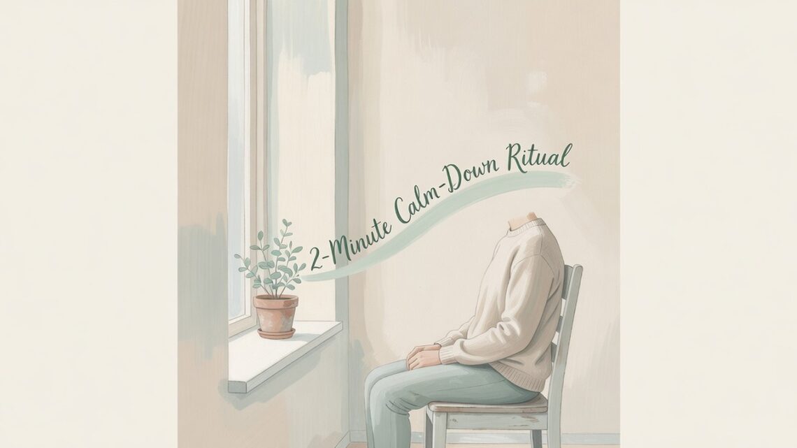 How to Build a 2-Minute Calm-Down Ritual You Will Use - GEO for ecommerce