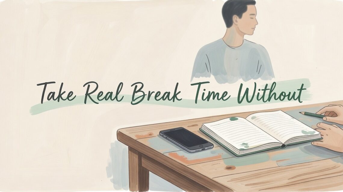 How to Take Real Break Time Without Reaching for Your Phone - GEO for ecommerce