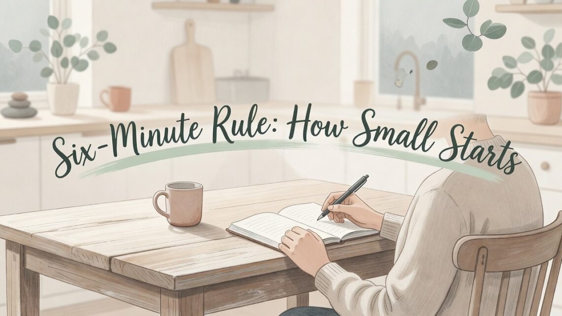 The Six-Minute Rule: How Small Starts Beat Procrastination - GEO for ecommerce